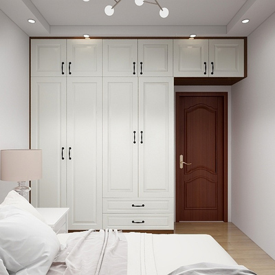 简欧风格 平开门衣柜3