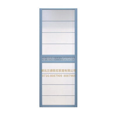 60弧形框 简约风拼板移门 &nbsp;7005