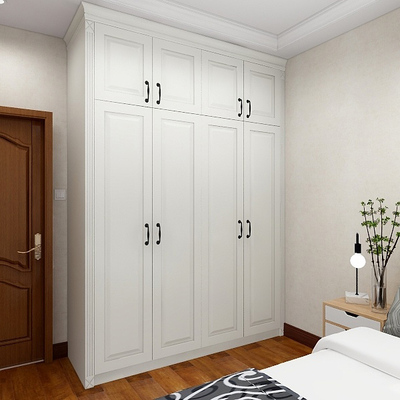 简欧风格 平开门衣柜1