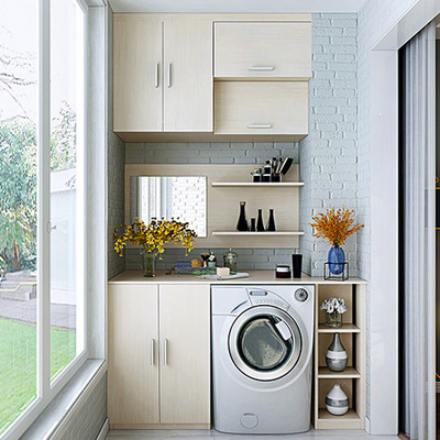 现代风格 平开门 阳台柜